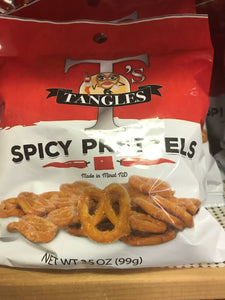 T's Tangles pretzels 3.5oz